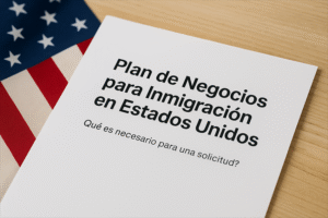 Plan de Negocios para Inmigración en Estados Unidos