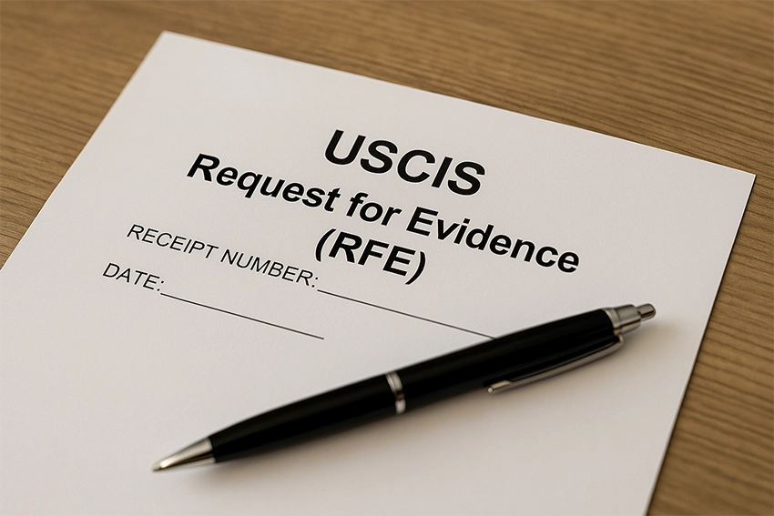 Respuesta de RFE de manera exitosa